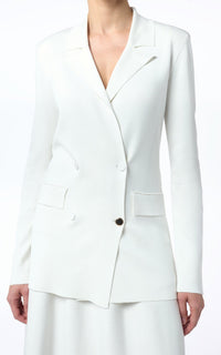 Ivory / Veste Aphaia en soie - Ivory