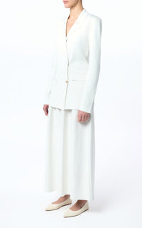 Ivory / Veste Aphaia en soie - Ivory
