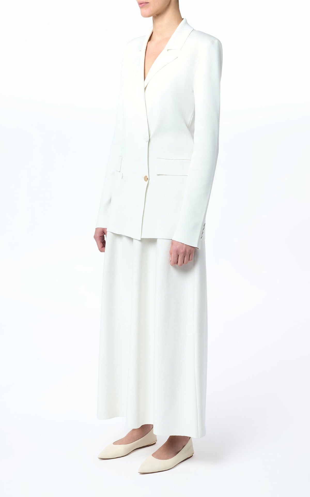 Aphaia Jacket en ivoire opacum 3 ply