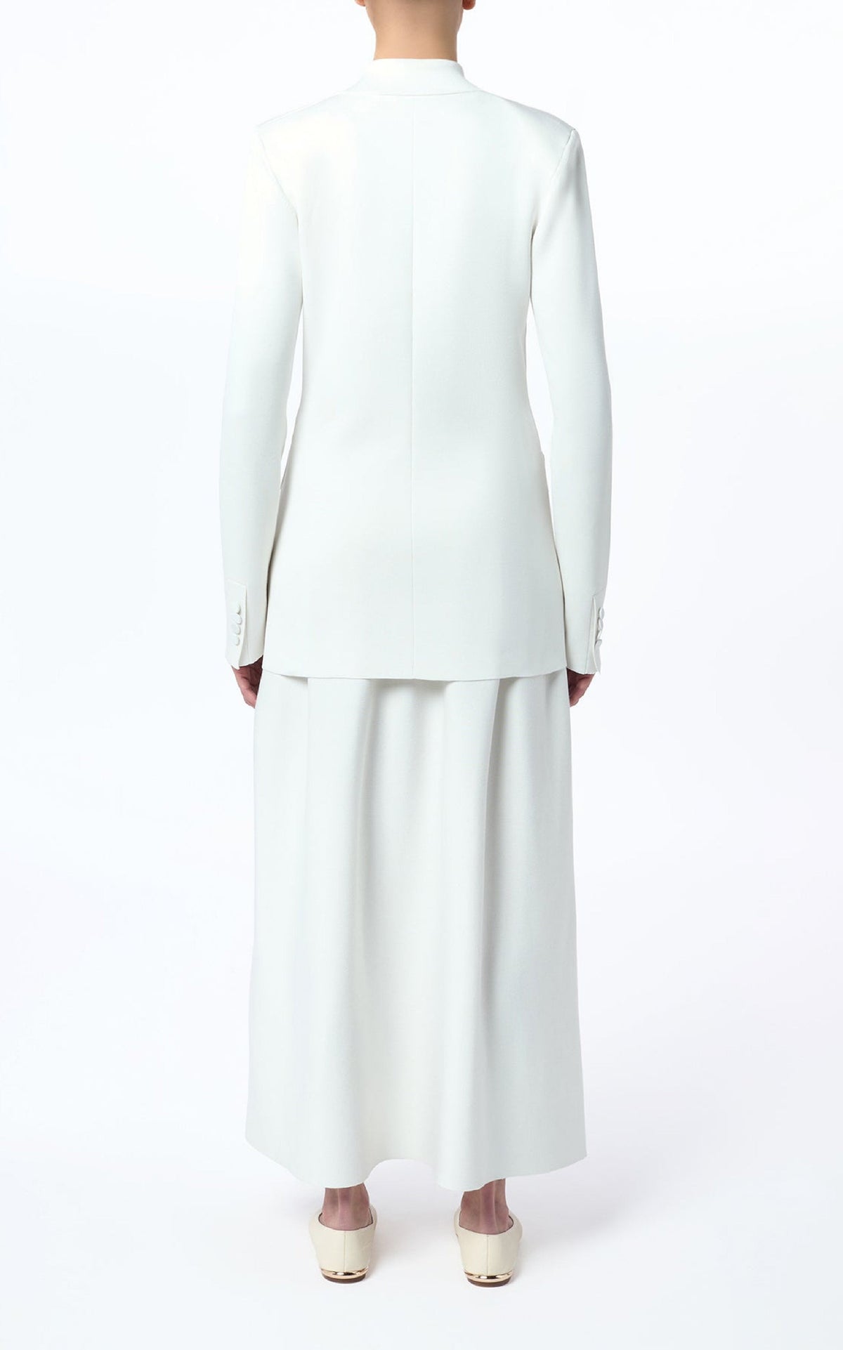 Aphaia Jacket en ivoire opacum 3 ply