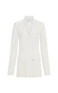 Ivory / Veste Aphaia en soie - Ivory