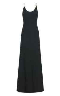 Black / Robe Adeona en soie - Black