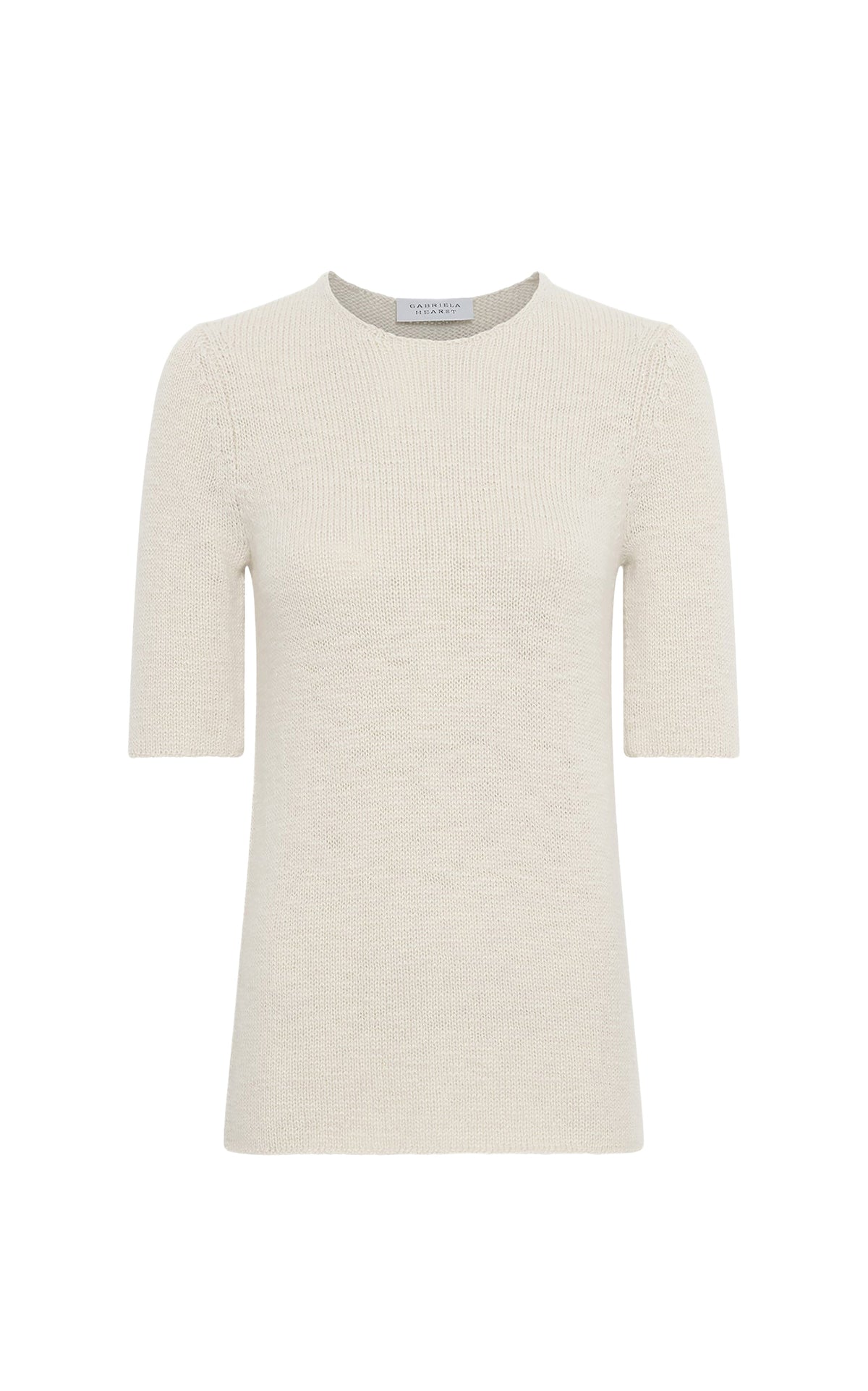 Ivory / T-shirt Embla en cachemire - Ivory