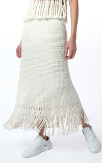 Macha Skirt en ivoire cash 30