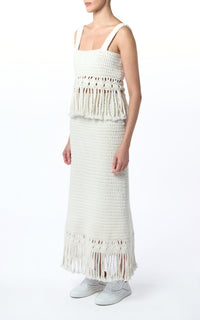 Macha Skirt en ivoire cash 30