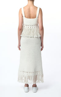 Macha Skirt en ivoire cash 30
