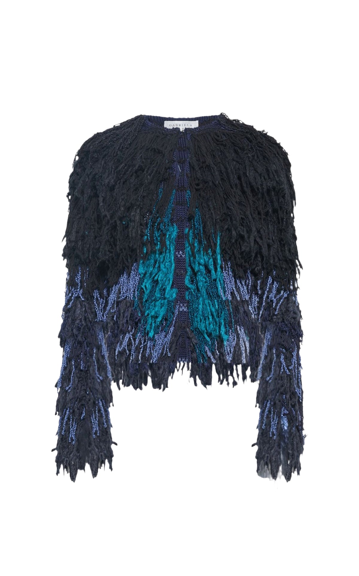 Veste Mazu en soie - Black Multi