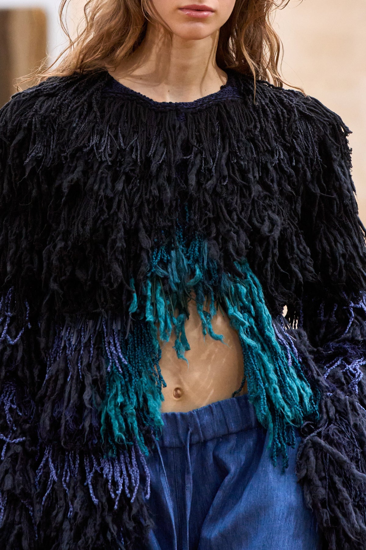 Minerva Coat en noir multicolore siena nm 5000