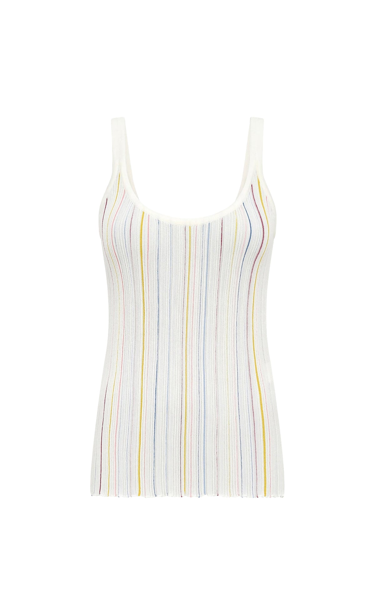 Ivory Multi / Débardeur Yara en laine - Ivory Multi