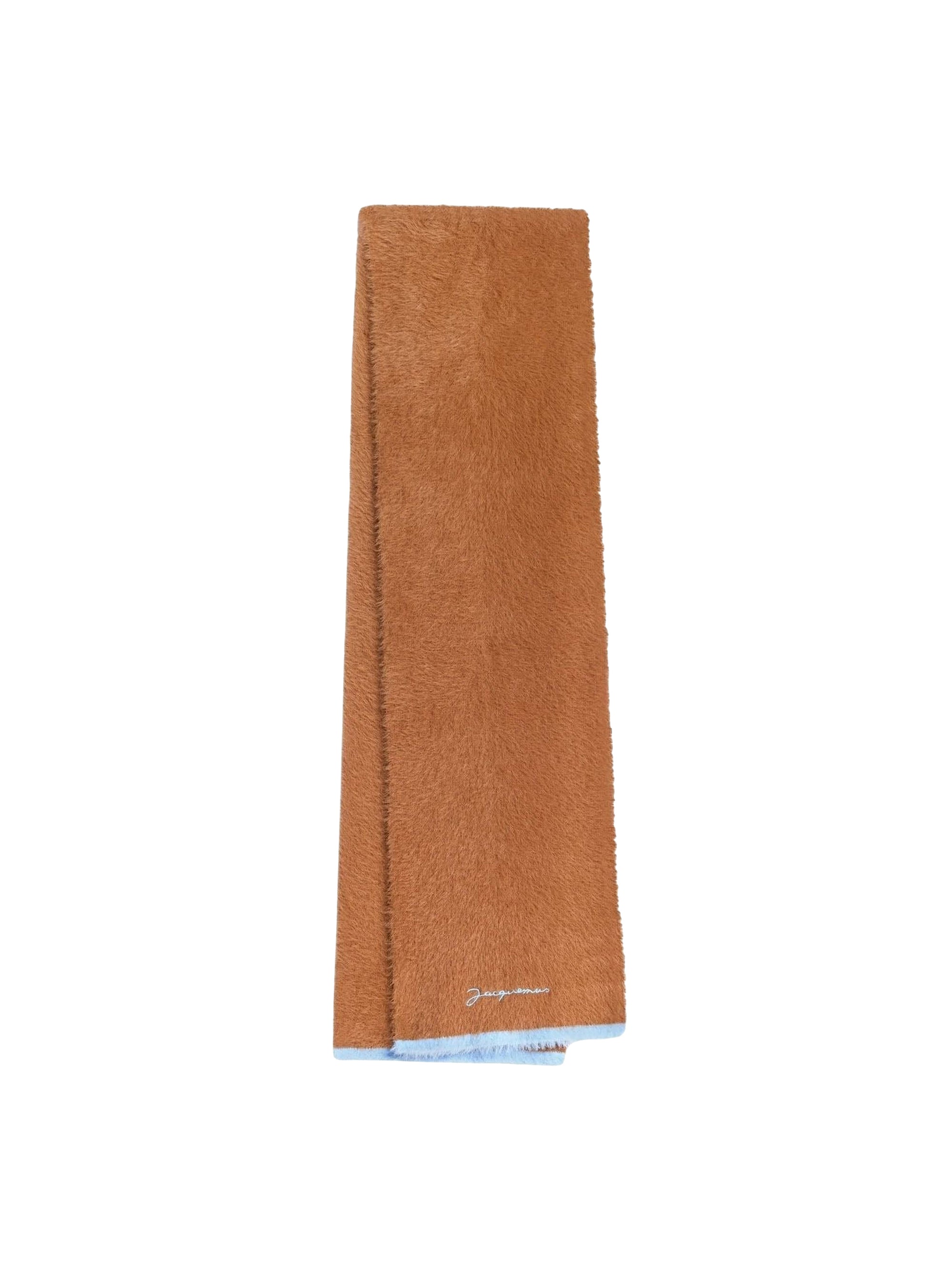 Écharpe Neve à logo - Brown