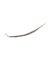 PRIX MARQUE : 40 / BOUCLE D'OREILLE PLUME