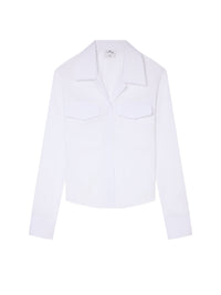 PRIX MARQUE : 150 / CHEMISE EN SATIN 2 POCHES