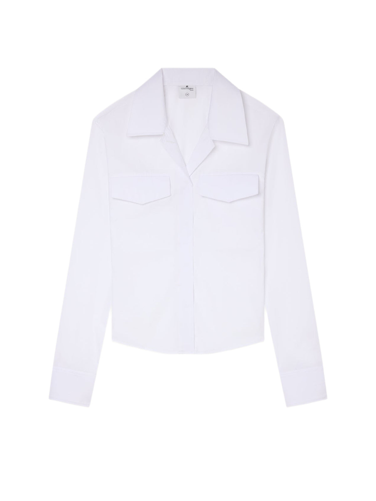 PRIX MARQUE : 150 / CHEMISE EN SATIN 2 POCHES