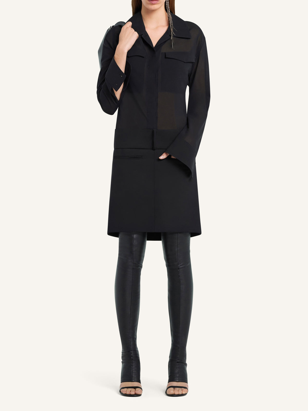 Chemise 2 poches - Black