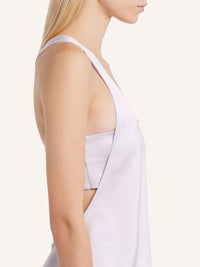 Top Infini en satin - Mist