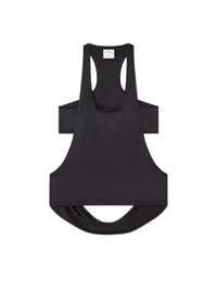 Top Infini en satin - Black