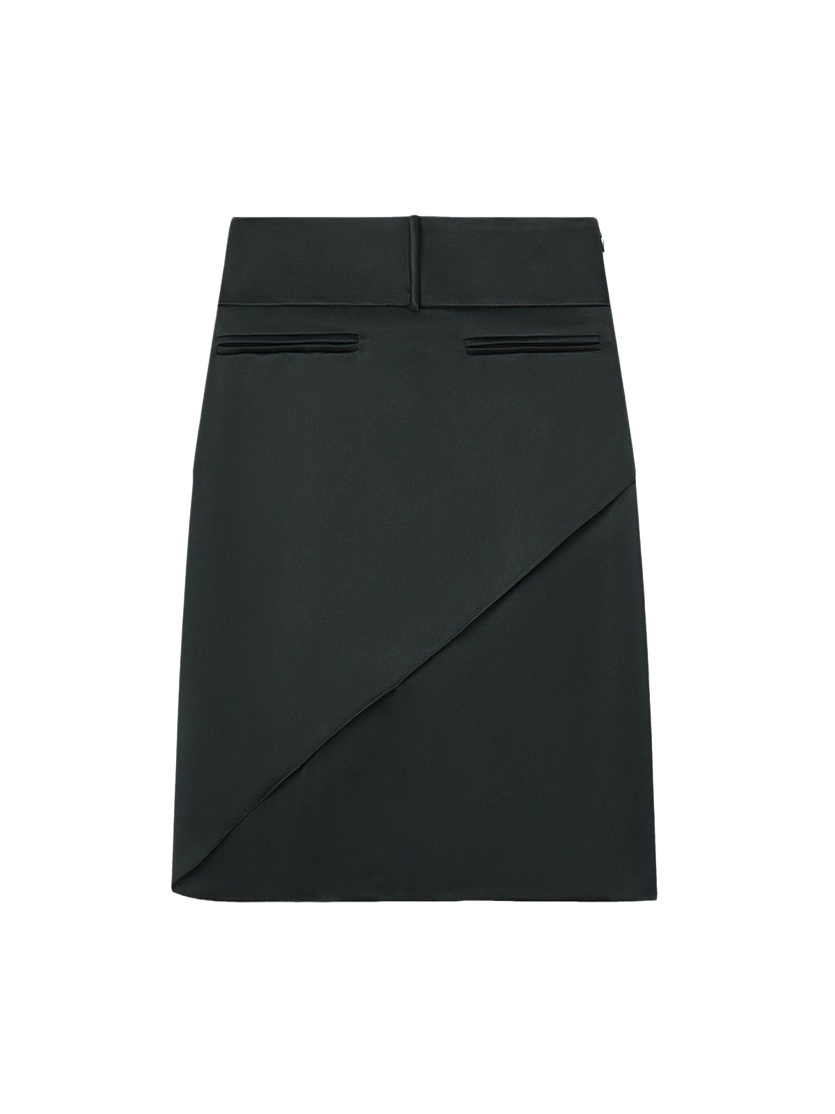 Jupe Infini en satin - Black