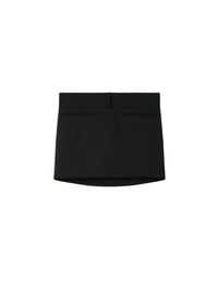 Mini jupe Oblique - Black