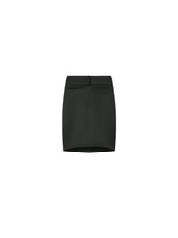 PRIX MARQUE : 250 / JUPE OBLIQUE EN SATIN