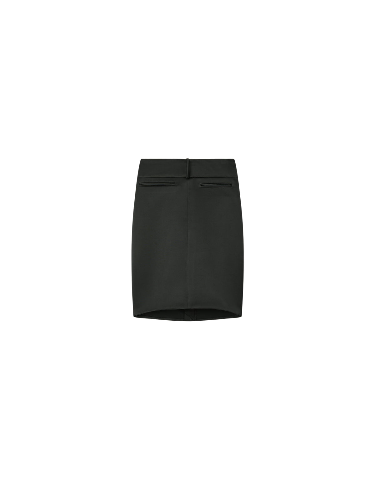 PRIX MARQUE : 250 / JUPE OBLIQUE EN SATIN