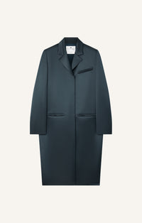 MANTEAU HÉRITAGE EN SATIN