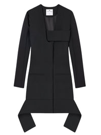 Manteau Infini en laine - Black