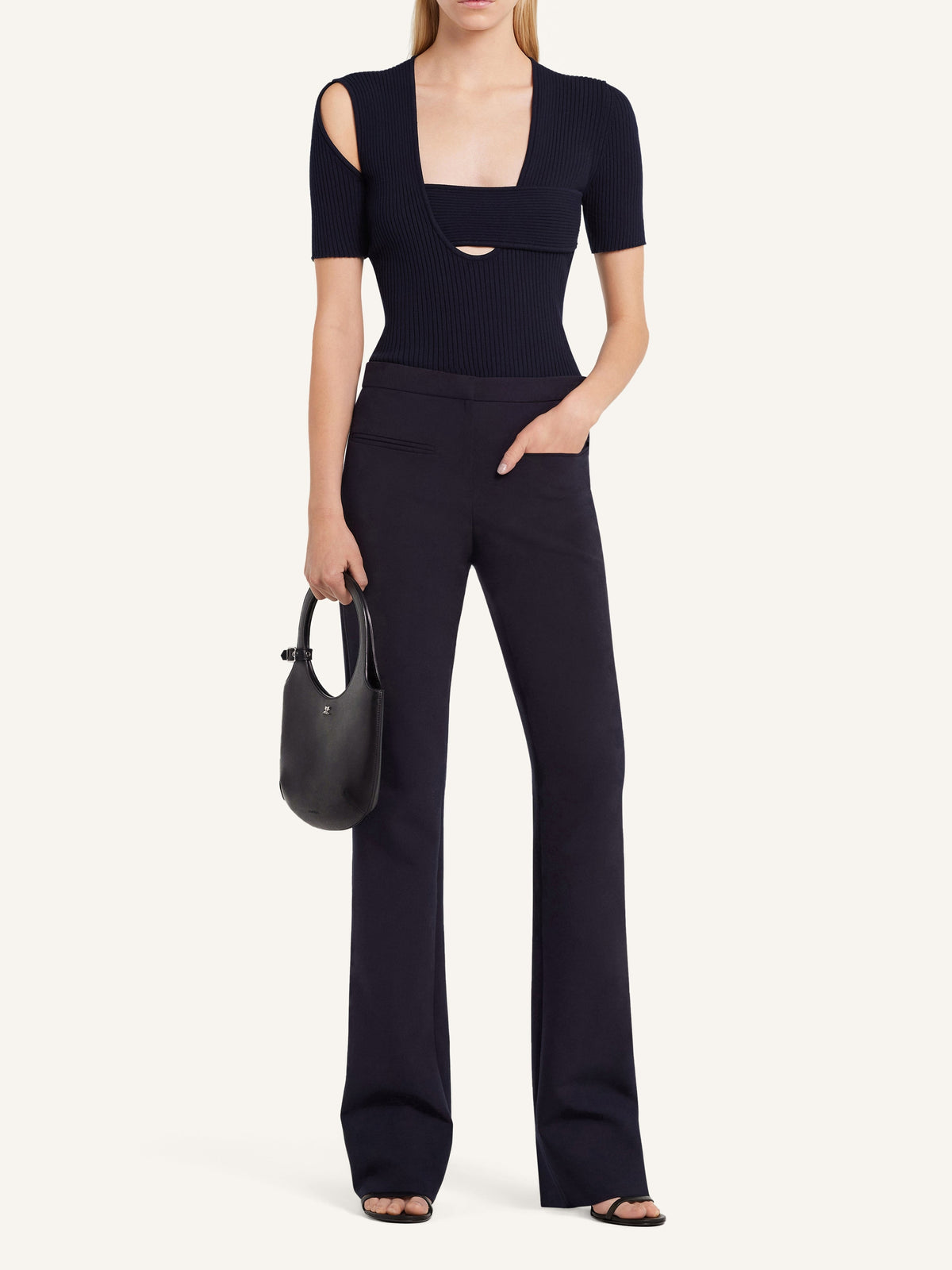 Pantalon Héritage en laine - Navy