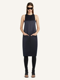 PRIX MARQUE : 390 / ROBE LONGUE SCUBA HÉRITAGE EN SATIN