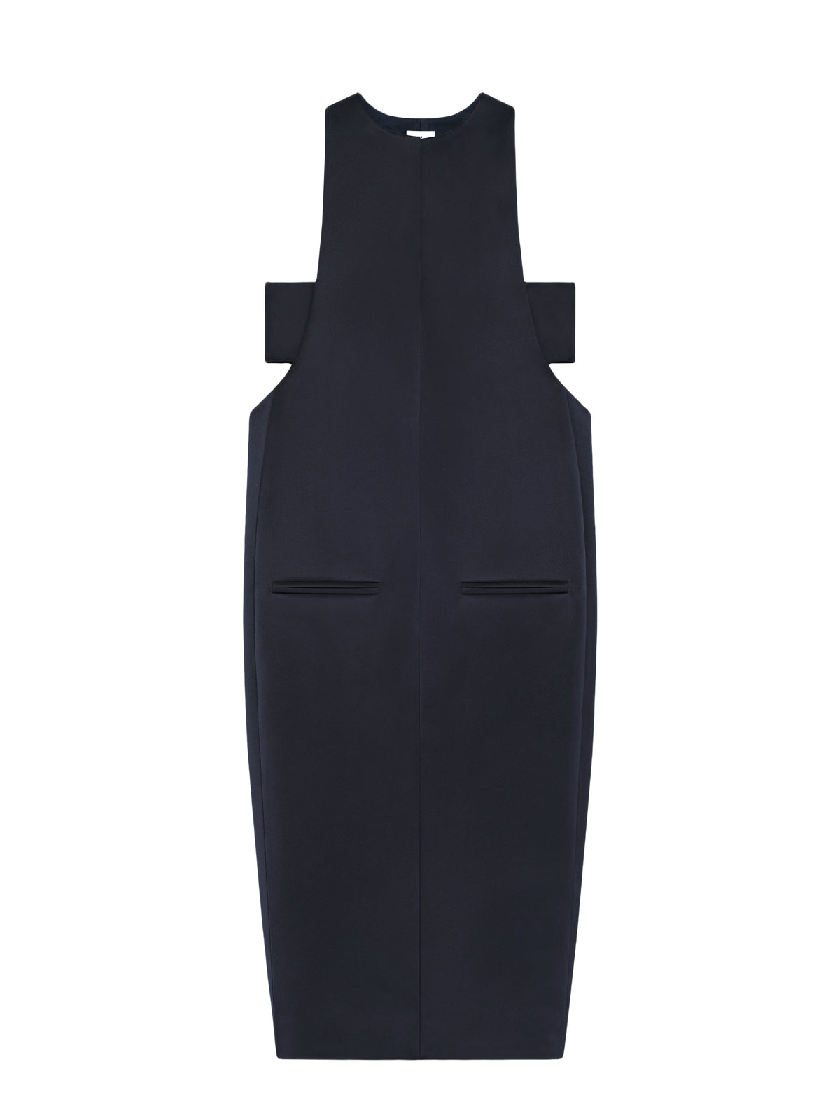 Robe longue Scuba Héritage en satin - Abyss