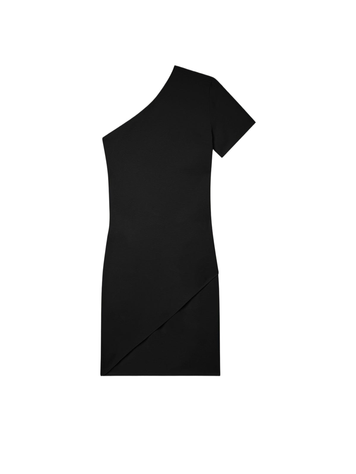 Robe asymétrique Infini - Black