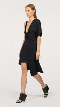 ROBE TWIST ASYMÉTRIQUE