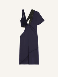 PRIX MARQUE : 750 / ROBE TWIST ASYMÉTRIQUE