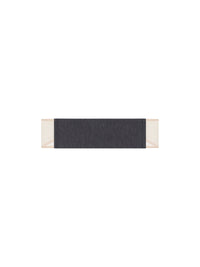 Bandeau en denim - Dark Heather Grey & Sand