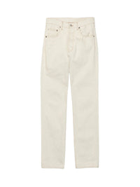 Pantalon De-Nimes Fresa en denim - Off White & Light Beige