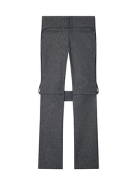 PRIX MARQUE : 190 / PANTALON BOOTCUT STRAP EN DENIM