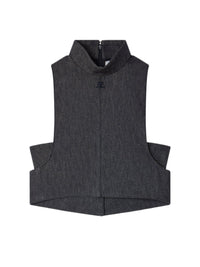 PRIX MARQUE : 140 / TOP COL MONTANT EN DENIM