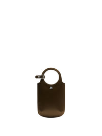 Sac Holy slim en satin - Ash Brown