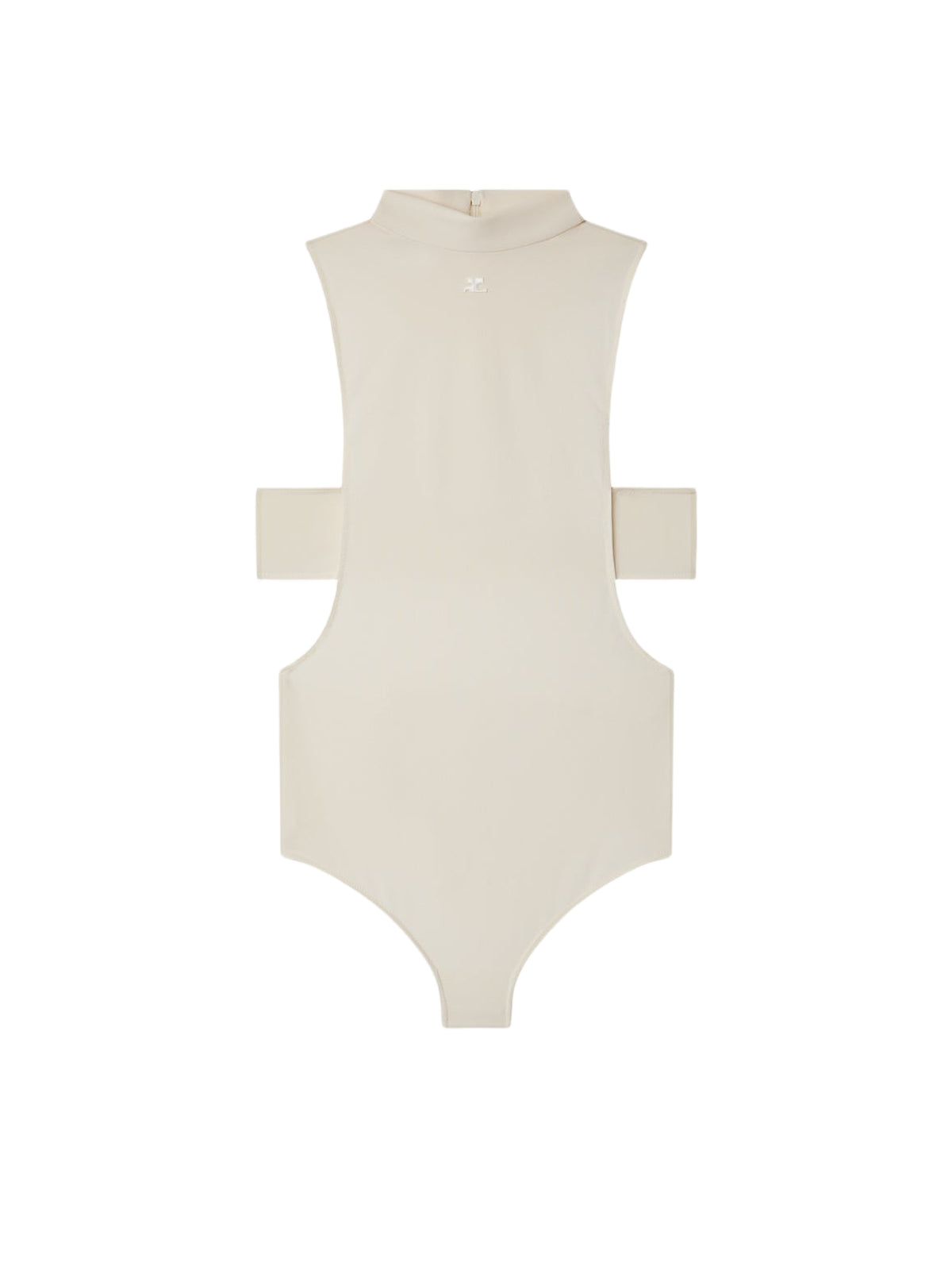 Body col montant en jersey - Natural