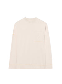 T-shirt à logo Marino - Light Beige