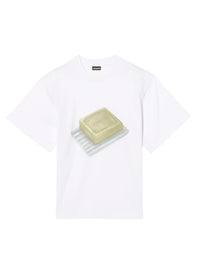 T-shirt à logo Savon - Green Soap White