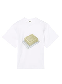 T-shirt à logo Savon - Green Soap White