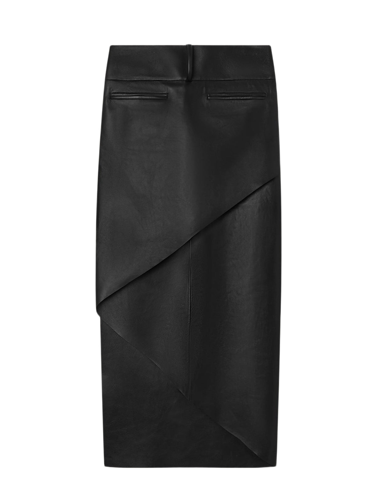 PRIX MARQUE : 1000 / INFINITY LEATHER LONG SKIRT-36