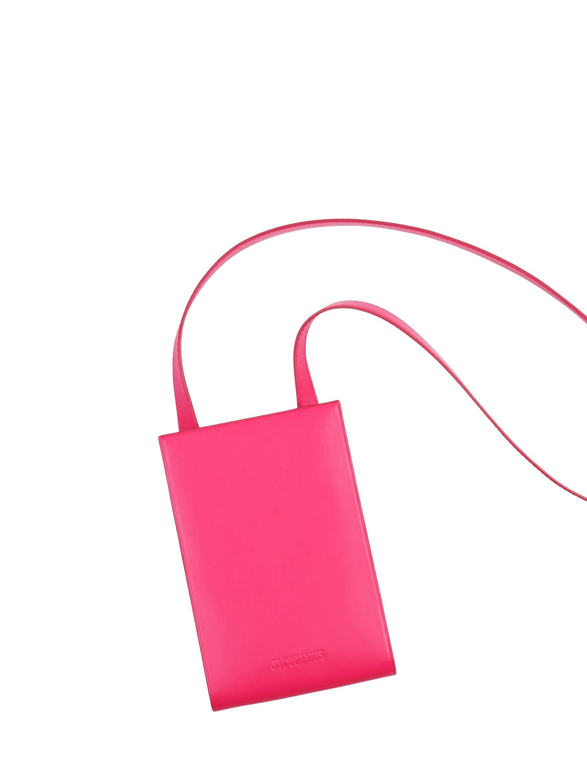 Sac Gadju en cuir - Dark Pink