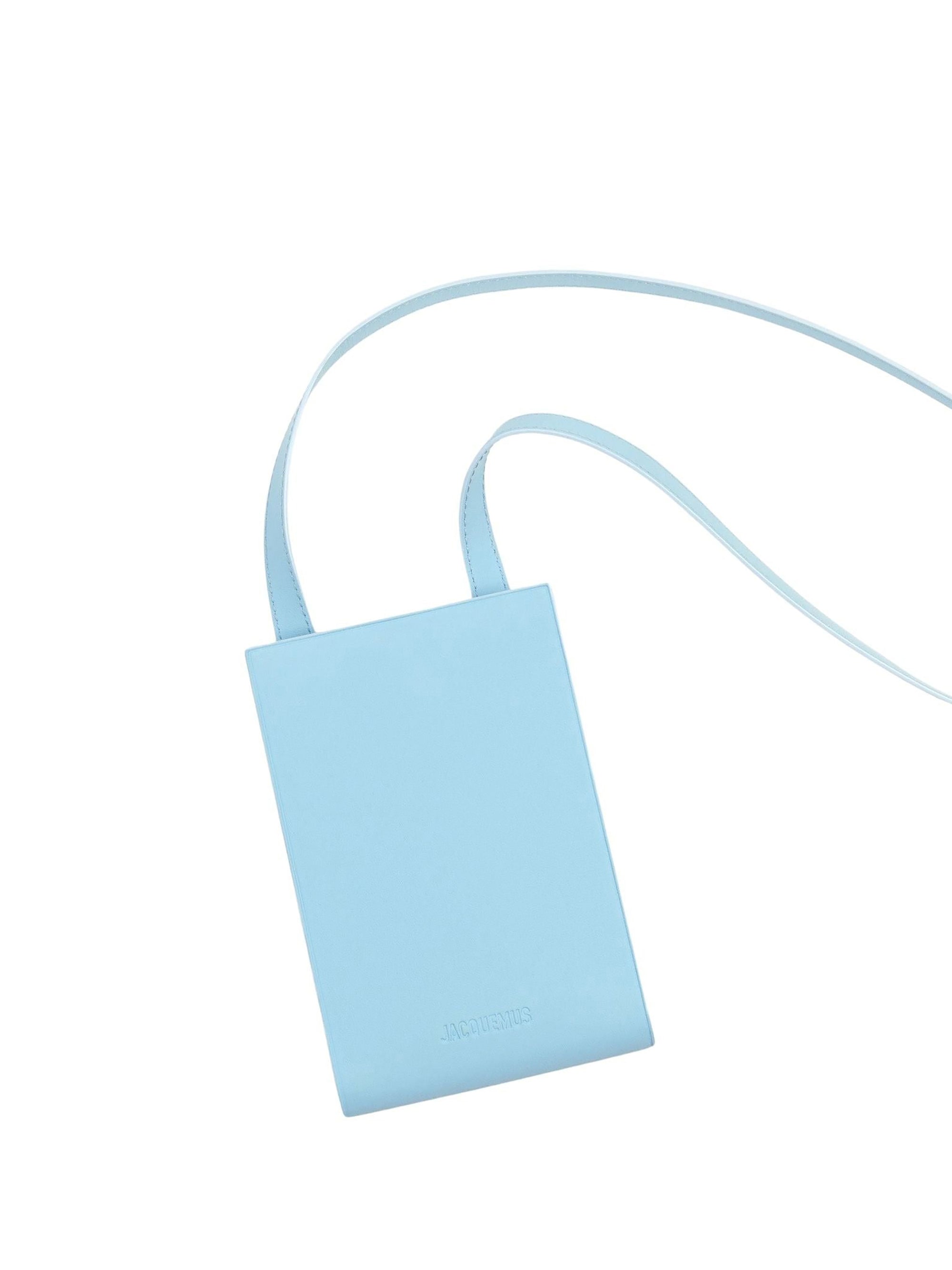 Sac Gadju en cuir - Light Blue