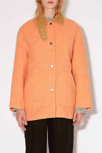 Manteau Carlos Get Back en laine - Orange