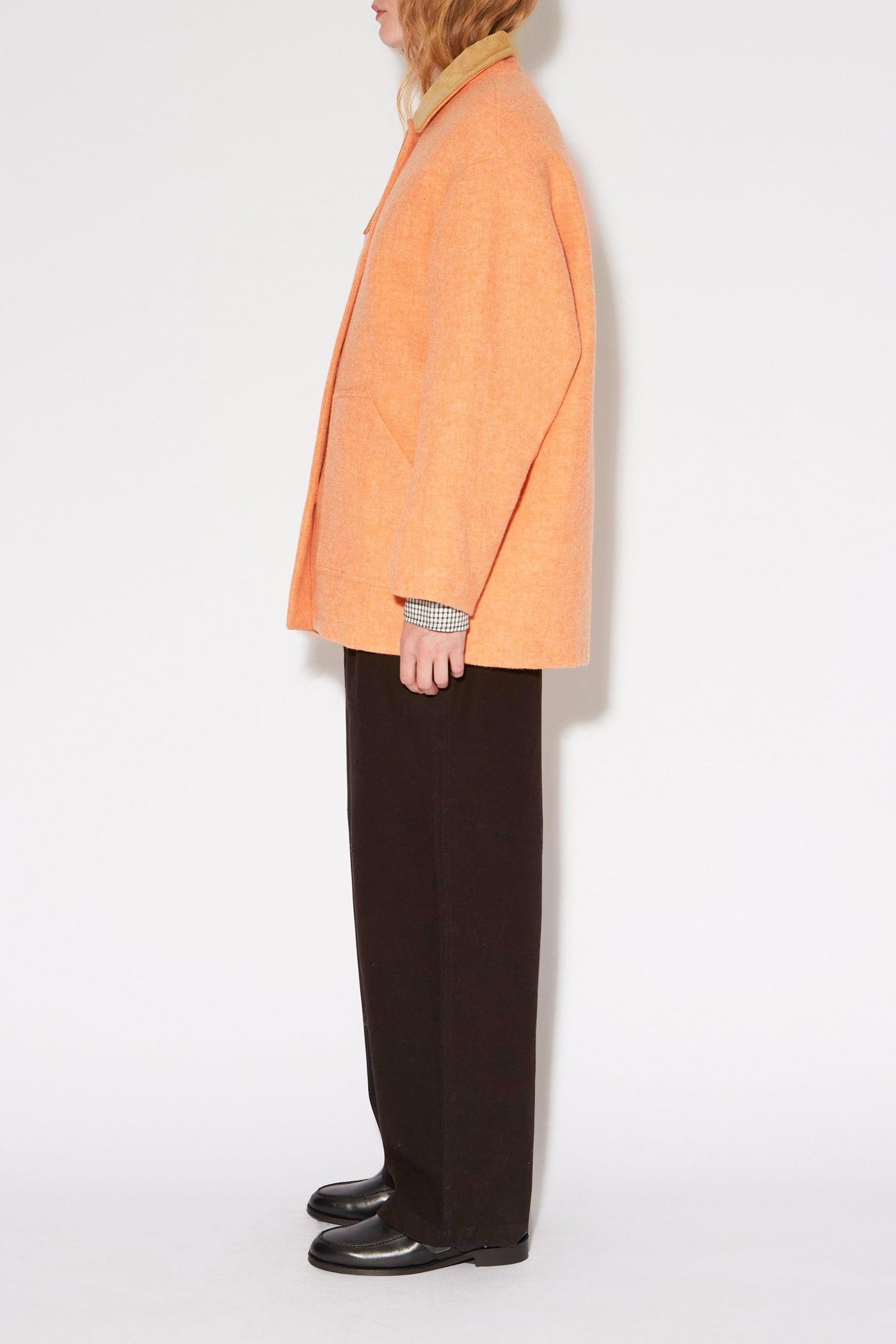 Manteau Carlos Get Back en laine - Orange