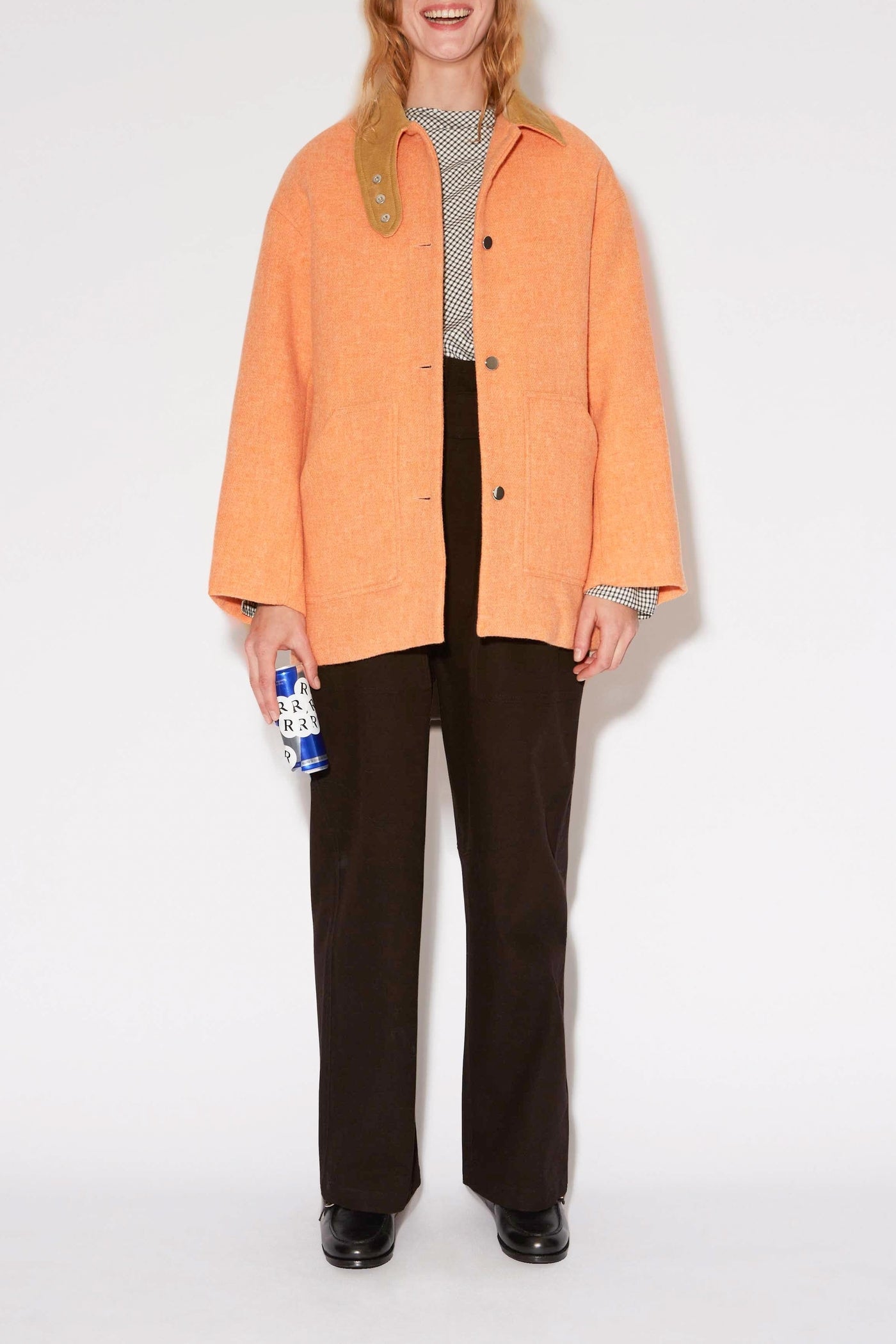 Manteau Carlos Get Back en laine - Orange