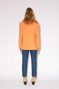 Veste York Get Back en laine - Orange