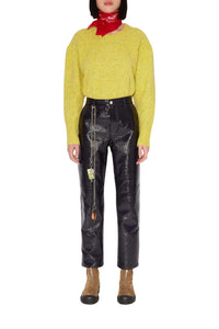 Pantalon Iggy en vinyle - Marine