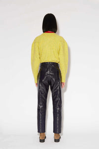 Pantalon Iggy en vinyle - Marine